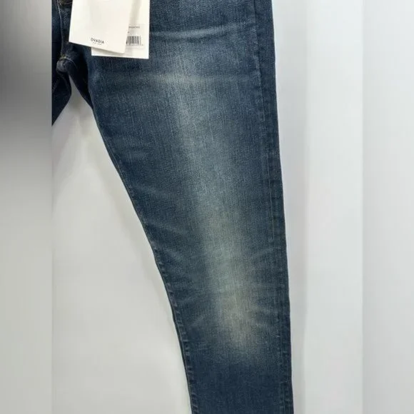 Ovadia New York 001 Skinny Dark Wash Blue Jeans Size 34x33 $250 NWT (A4) - Picture 10 of 11